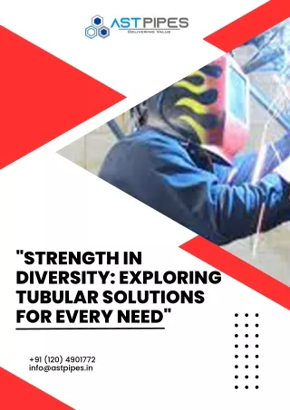 strength in diversity exploring tubular solutions