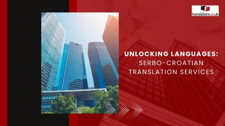 unlocking languages serbo croatian translation