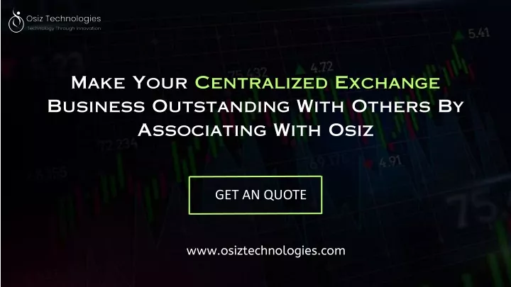 make your centralized exchange business