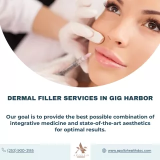 Dermal Filler Services in Gig Harbor