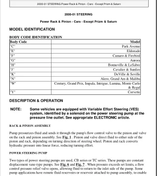 1995 Chevrolet Lumina Service Repair Manual