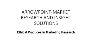 arrowpoint market research and insight solutions