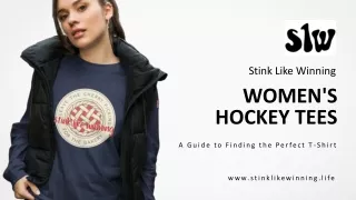 A Guide to Finding the Perfect Women's T-Shirts - Stink Like Winning