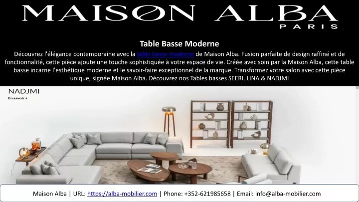 table basse moderne d couvrez l l gance