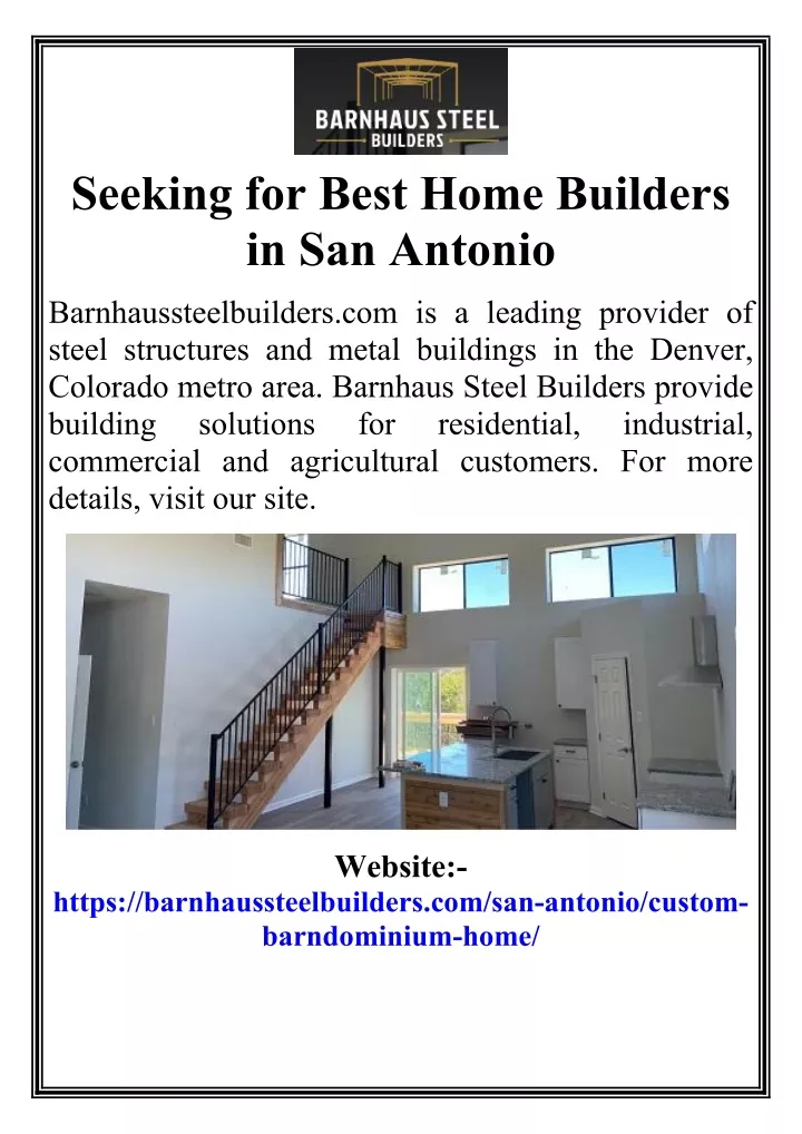 seeking for best home builders in san antonio