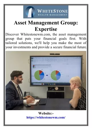 Asset Management Group Expertise