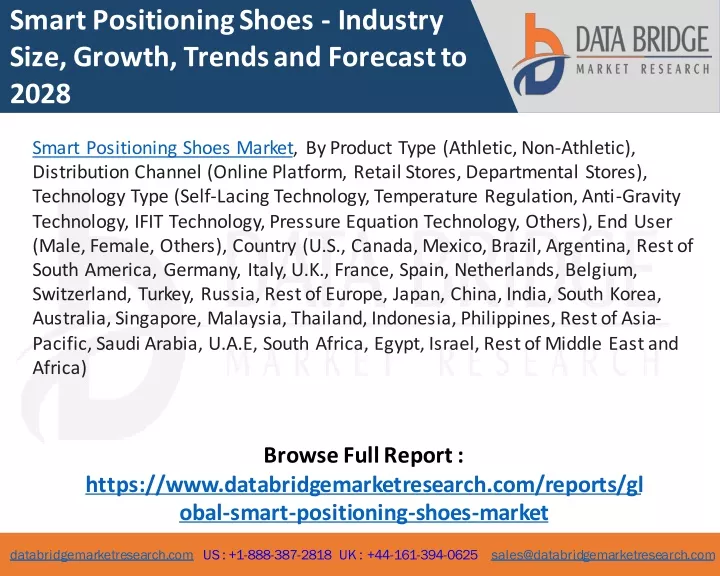 smart positioning shoes industry size growth
