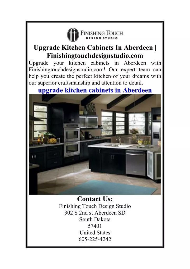 upgrade kitchen cabinets in aberdeen