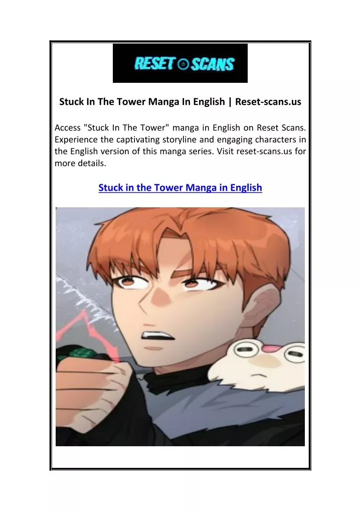 stuck in the tower manga in english reset scans us