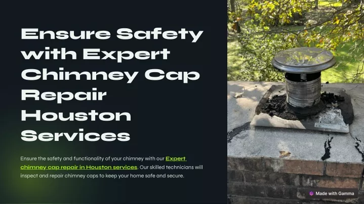 ensure safety with expert chimney cap repair