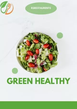 GREEN HEALTHY WEIGHT LOSS