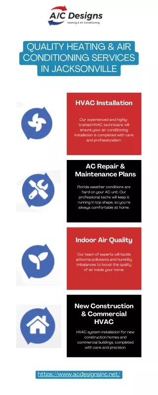 Premier Heating and Air Conditioning Services in Jacksonville