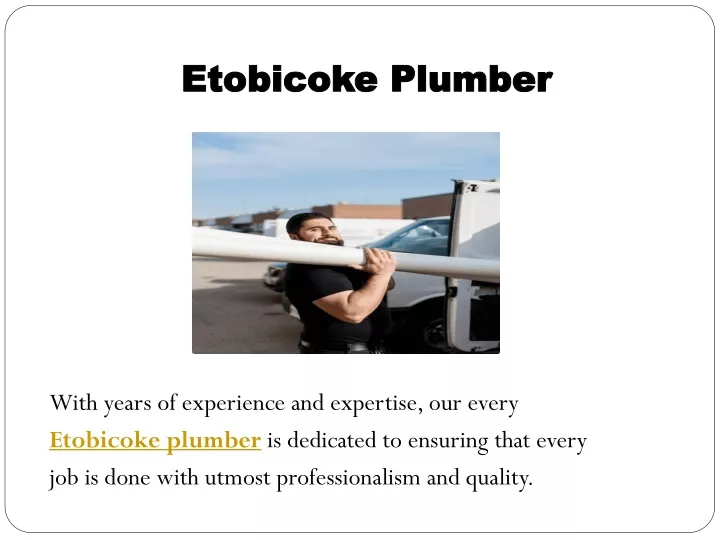 etobicoke plumber