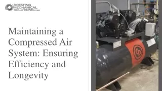 Air Compressor Repair Service