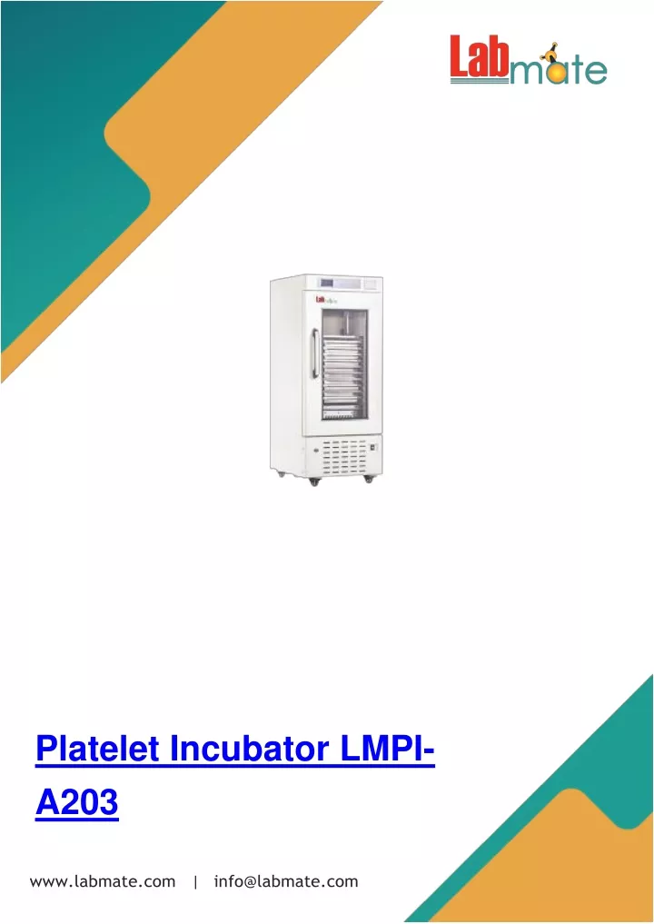 platelet incubator lmpi a203