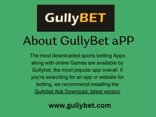 Gullybet Apk Download latest version