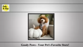 Goody Paws - Your Pet's Favorite Store!