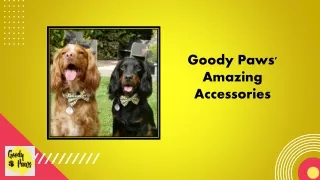 Goody Paws' Amazing Accessories