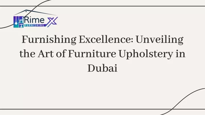 furnishing excellence unveiling