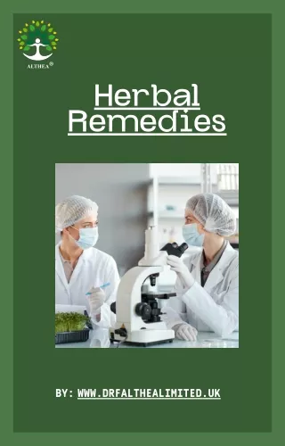 Get to know about the Herbal Remedies in UK