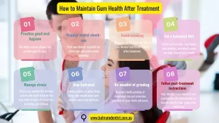 How to Maintain Gum Health After Treatment