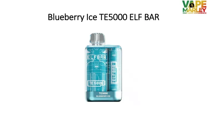 blueberry ice te5000 elf bar