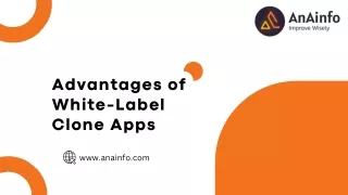 Advantages of White-Label Clone Apps