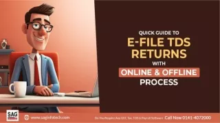 Easily File Your TDS/TCS Returns Online and Offline