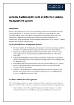 Enhance Sustainability with an Effective Carbon Management System | CarbonMinus - slide 1