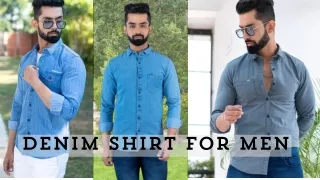 Men's Denim Shirt Guide Timeless Style