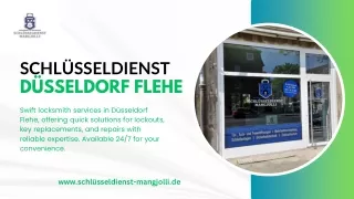 Affordable Lockout Services in Düsseldorf Flehe