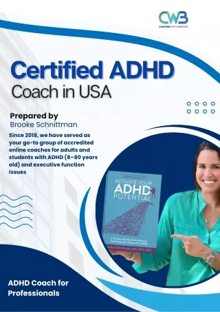 Certified ADHD Coach in USA