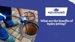 What Are the Benefits of Hydro Jetting