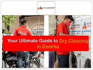 Your Ultimate Guide to Dry Cleaning in Dwarka