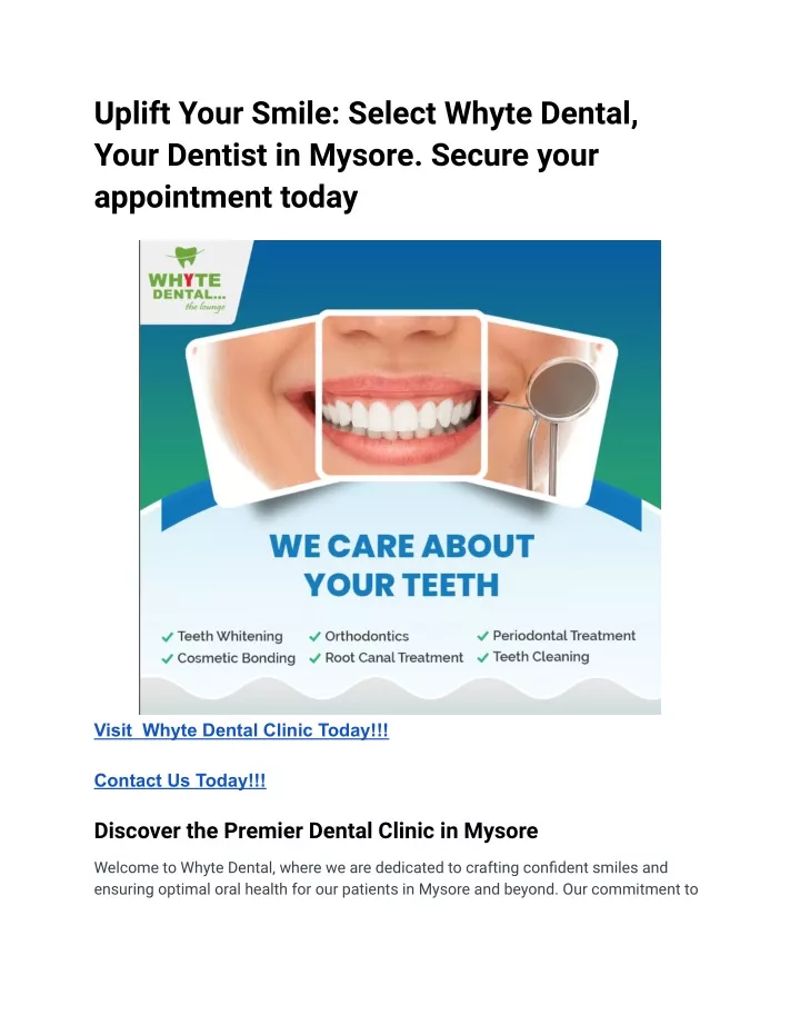 uplift your smile select whyte dental your