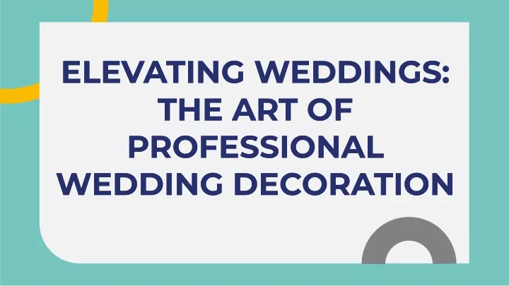 elevating weddings the art of professional