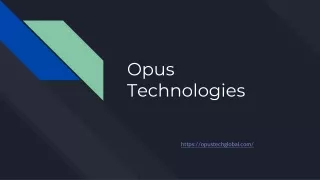 opus technologies