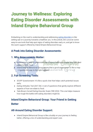 Journey to Wellness_ Exploring Eating Disorder Assessments (1)