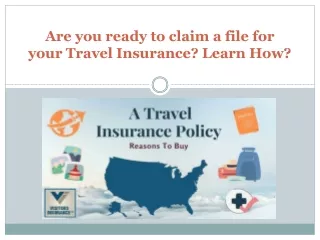 Travel Insurance for Usa