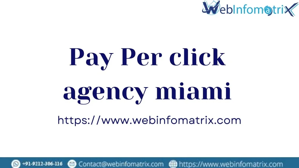 PPT pay per click agency miami (1) PowerPoint Presentation, free