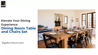 Dining Room Table And chairs set