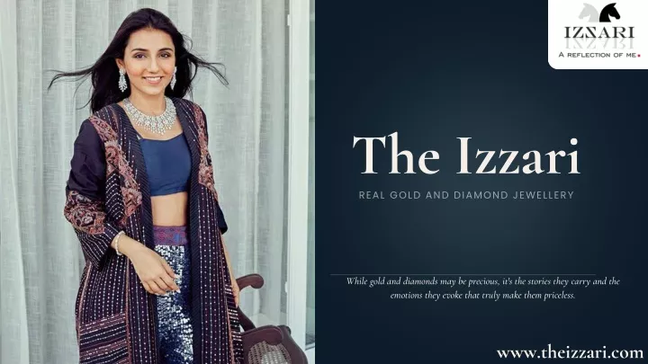 the izzari real gold and diamond jewellery