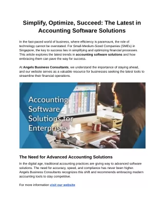 Simplify, Optimize, Succeed_ The Latest in Accounting Software Solutions