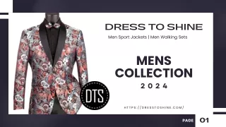 Mens Collection Dress to shine