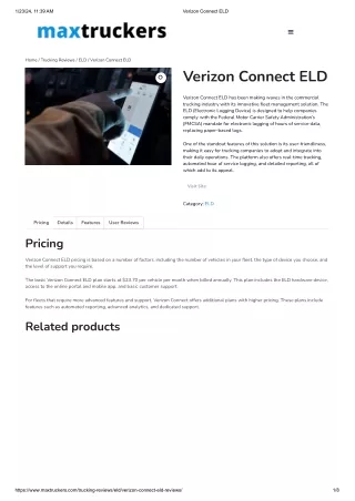 Verizon Connect ELD