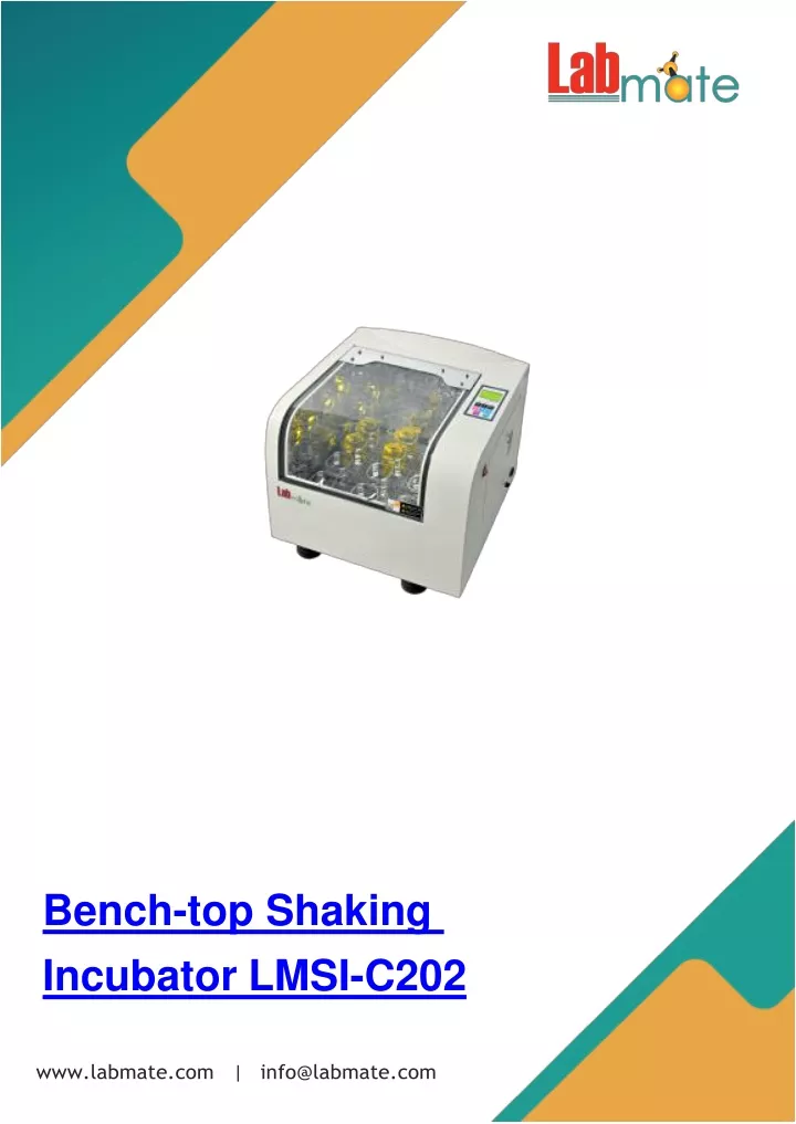 bench top shaking incubator lmsi c202