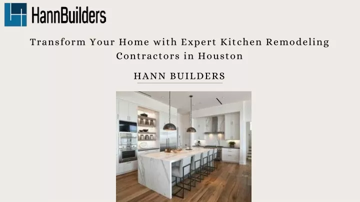 transform your home with expert kitchen