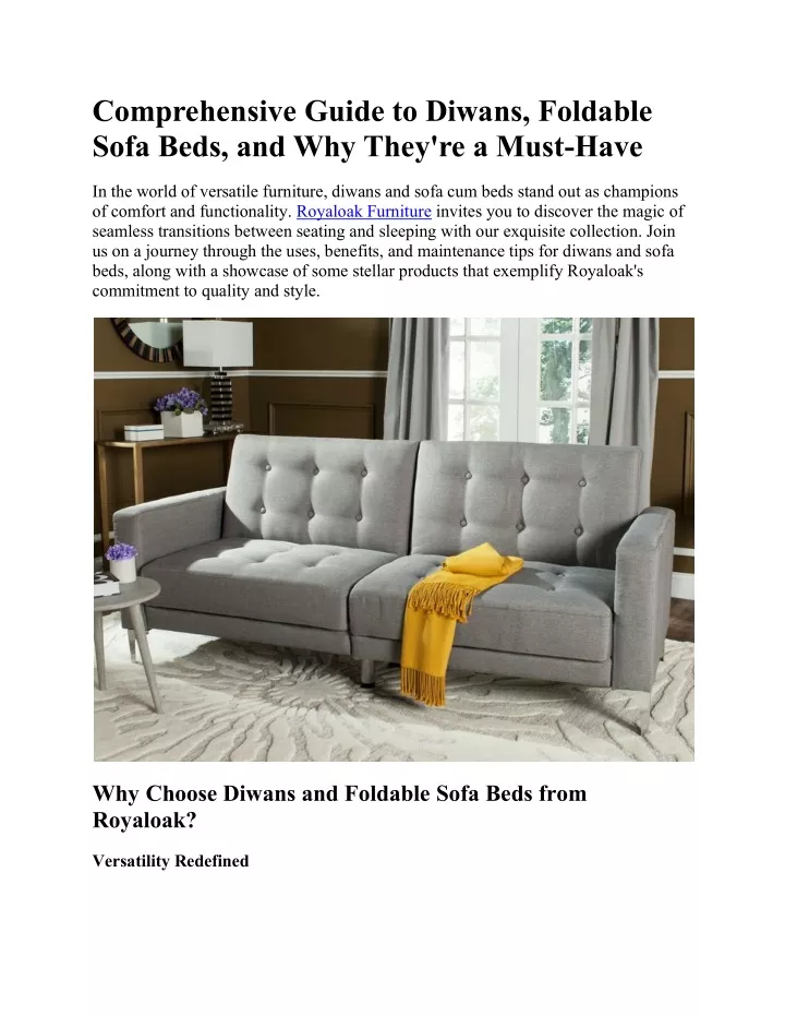 comprehensive guide to diwans foldable sofa beds