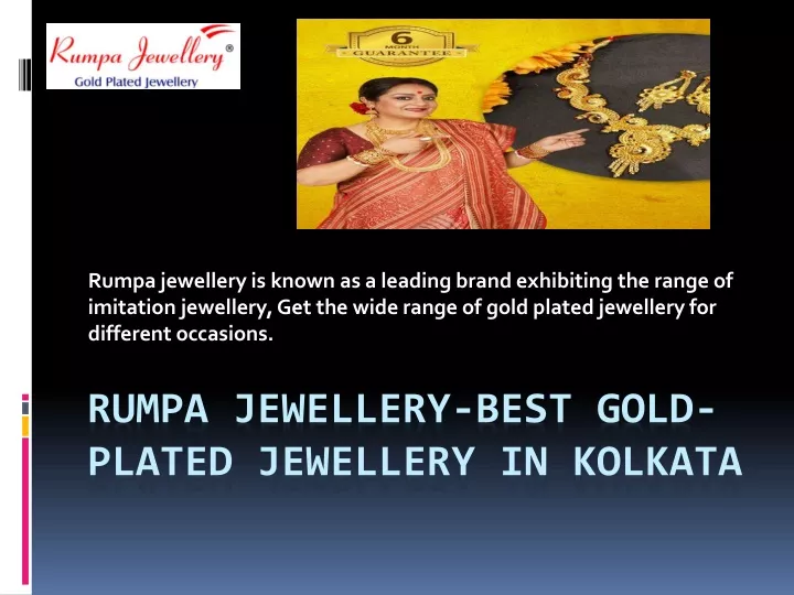 rumpa jewellery best gold plated jewellery in kolkata