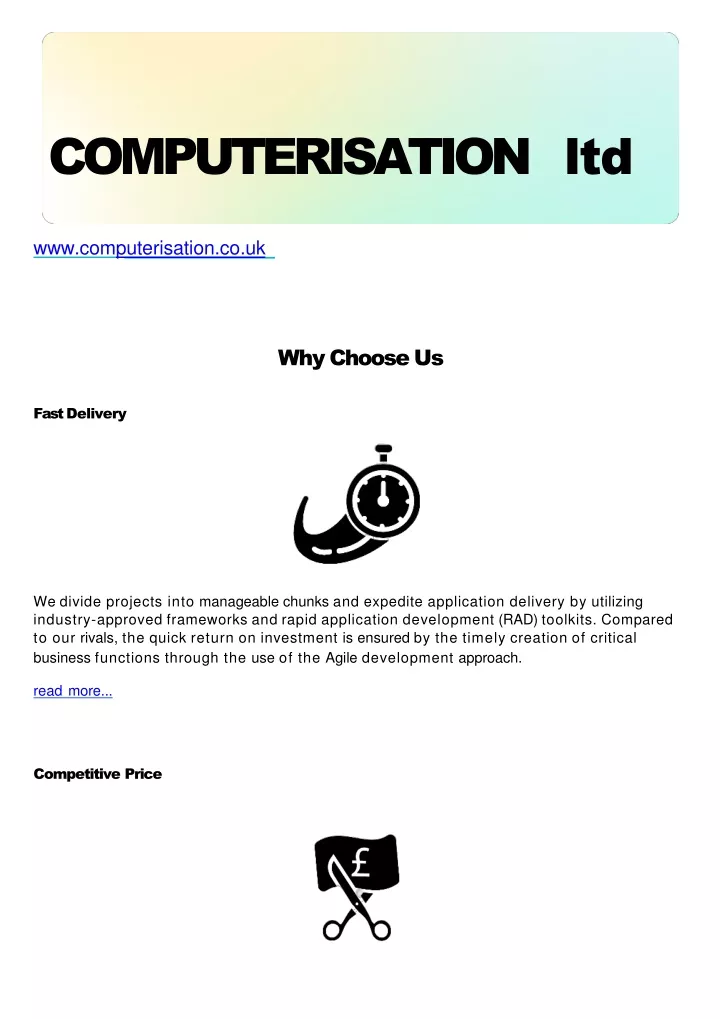 computerisation ltd